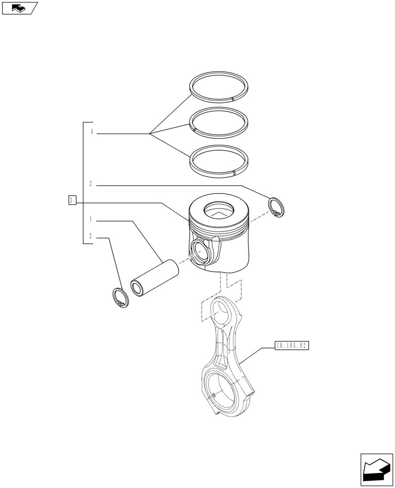 Case IH > JXC Serisi > Motor > Piston