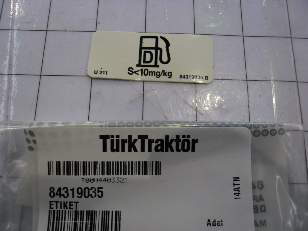 84319035 - ETİKET