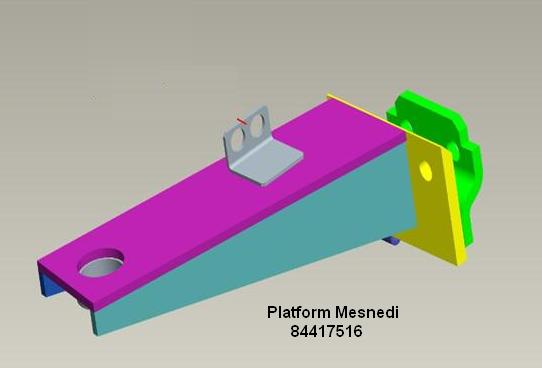 84417516 - PLATFORM SAĞ AYAK KOMPLESİ