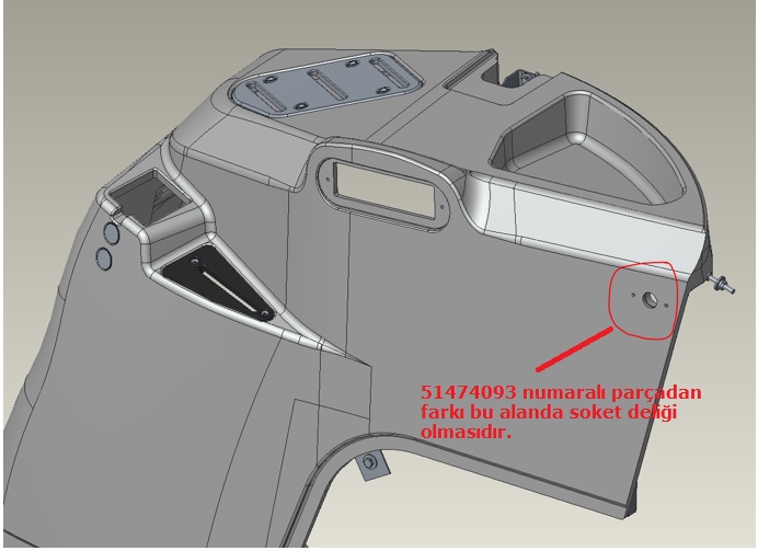 84524392 - KABiN SAG TRIM(KAHVERENGI)(84524394